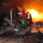 Incendie au marché central de Kaffrine : les commerçants appellent l’État à l’aide.