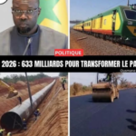Sénégal 2026 : 633 milliards FCFA mobilisés pour financer 44 projets stratégiques