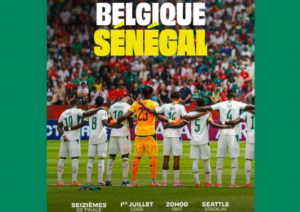 Coupe du monde 2026 : le Sénégal affrontera la Belgique en seizièmes de finale
