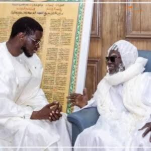 Reçu par Serigne Mountakha : Diomaye Faye annonce de nouveaux projets pour Touba.