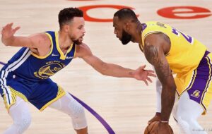 NBA : Stephen Curry ouvre la porte à une arrivée de LeBron James chez les Warriors