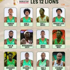 Mondial FIBA 2027 : Desagana Diop dévoile ses 12 Lions pour la fenêtre 4.