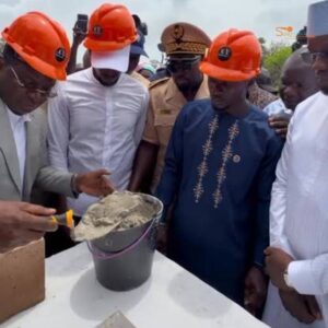 Bambali : Sadio Mané pose la première pierre de son projet agro-industriel SM10 Agro.