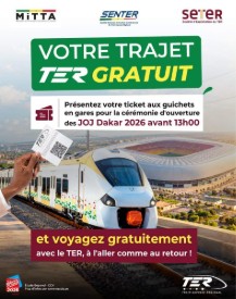 JOJ Dakar 2026 : transports gratuits, navettes et parkings, le dispositif pour la cérémonie d’ouverture